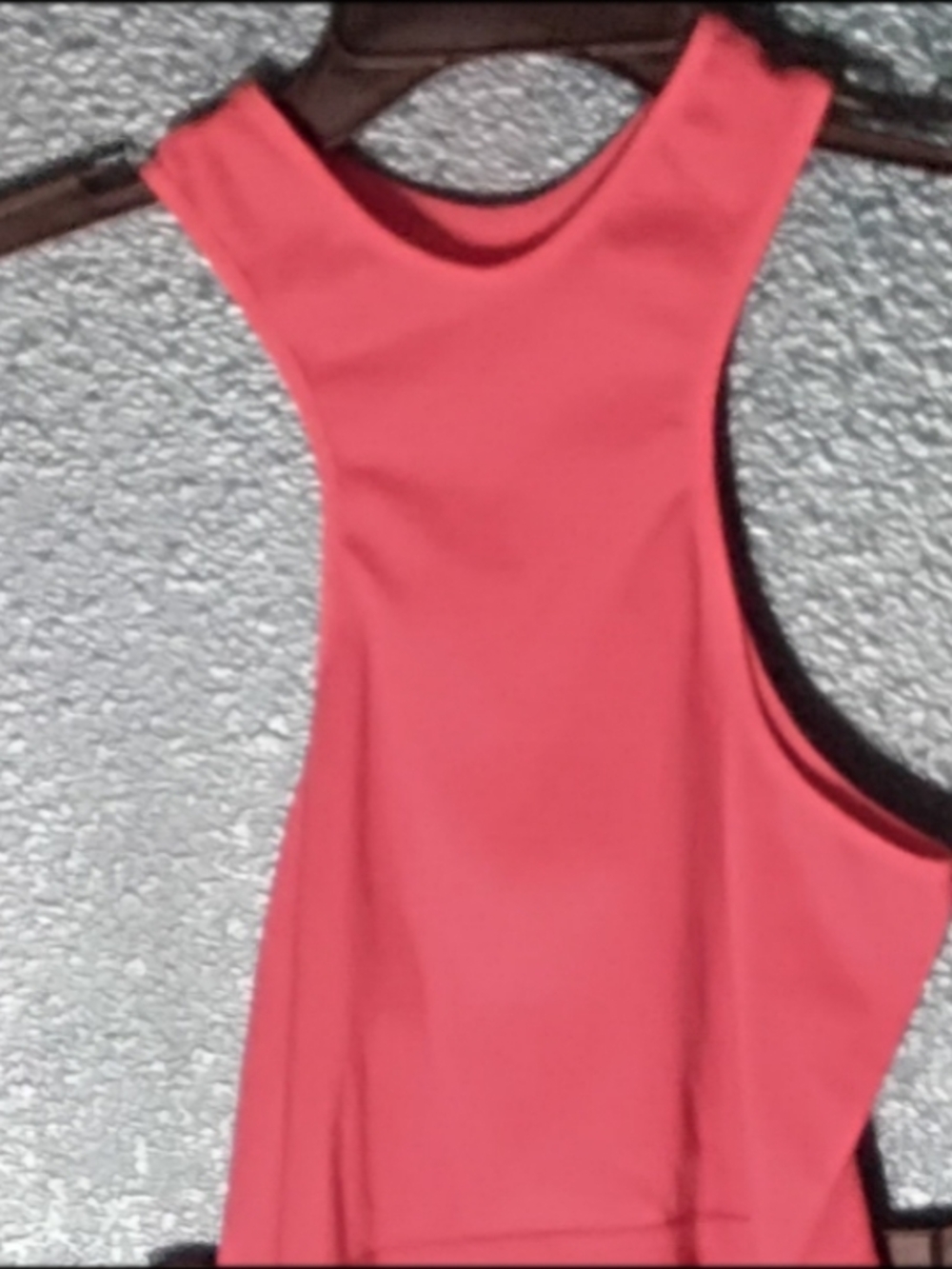 wild fable Hot Red Racerback & Black Skirt Set